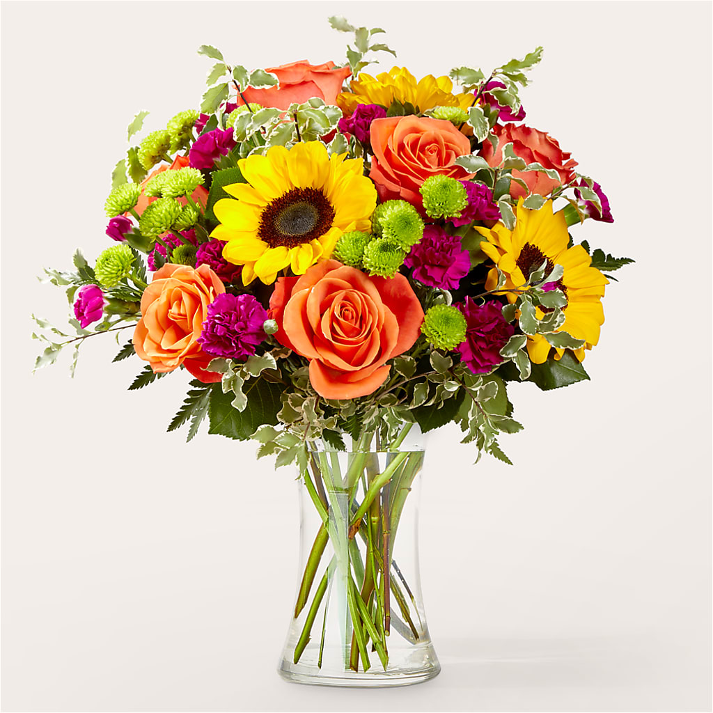 Warmth & Light Bouquet – MC INERNEY'S FLOWER SHOP & GREENHOUSE, Middletown CT