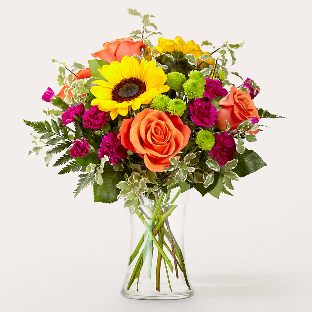 Warmth & Light Bouquet – MC INERNEY'S FLOWER SHOP & GREENHOUSE, Middletown CT
