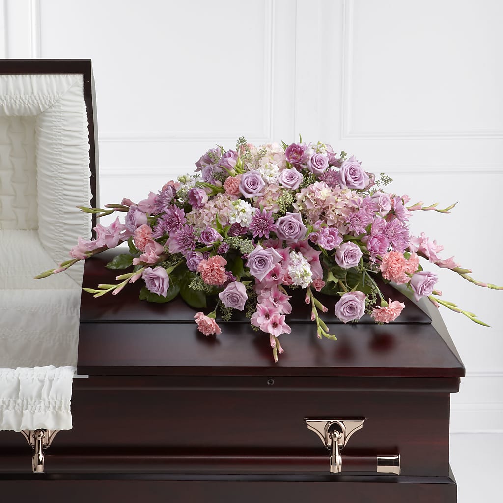 Immorata Casket Spray – MC INERNEY'S FLOWER SHOP & GREENHOUSE, Middletown CT
