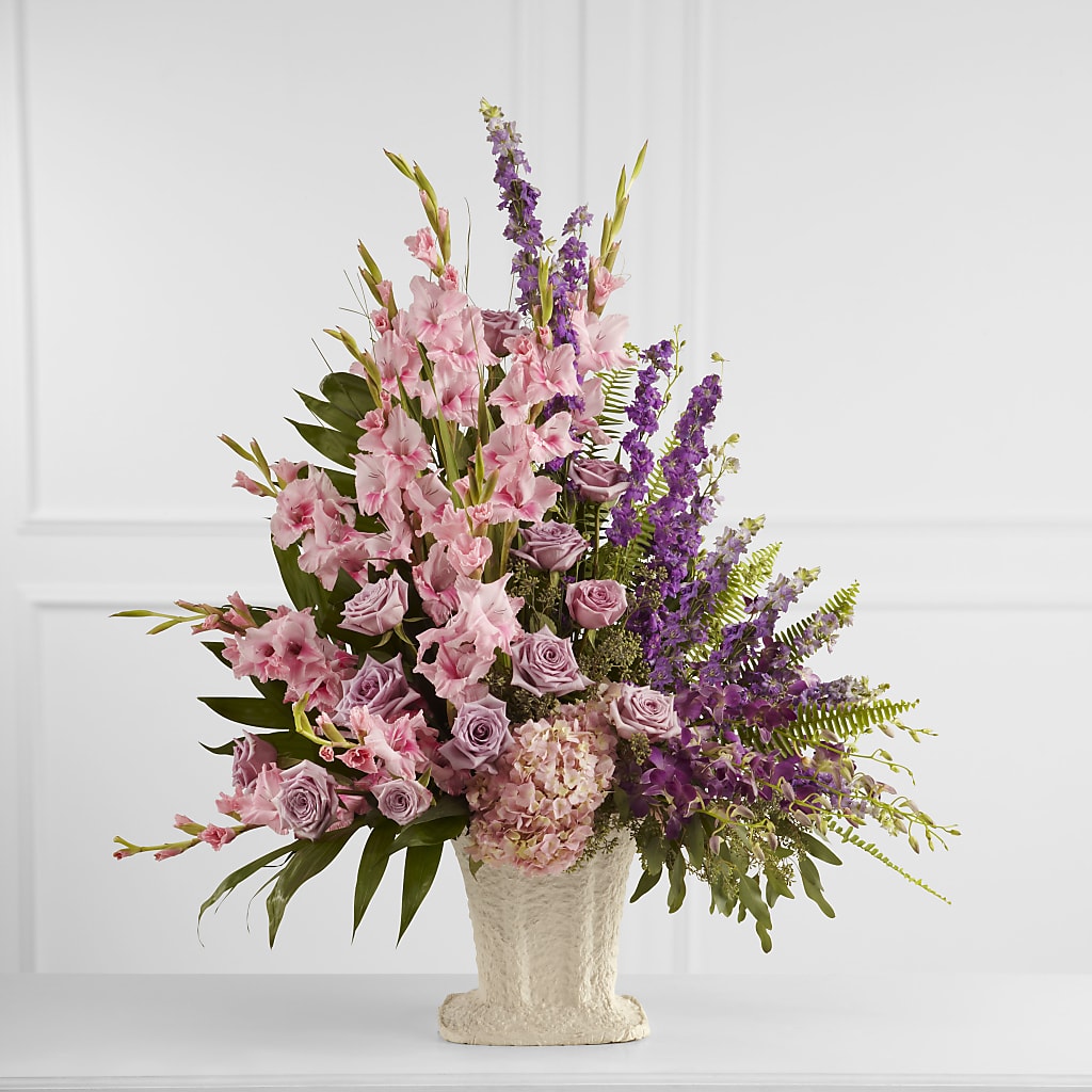 Flowing Garden Arrangement – MC INERNEY'S FLOWER SHOP & GREENHOUSE, Middletown CT