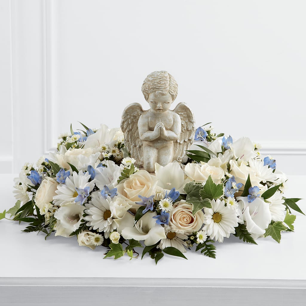 Little Angel Ring of Flowers – MC INERNEY'S FLOWER SHOP & GREENHOUSE, Middletown CT