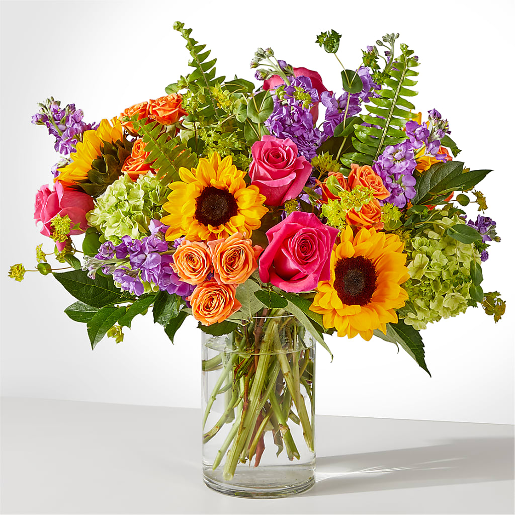 Vibrant Greetings Bouquet – MC INERNEY'S FLOWER SHOP & GREENHOUSE, Middletown CT