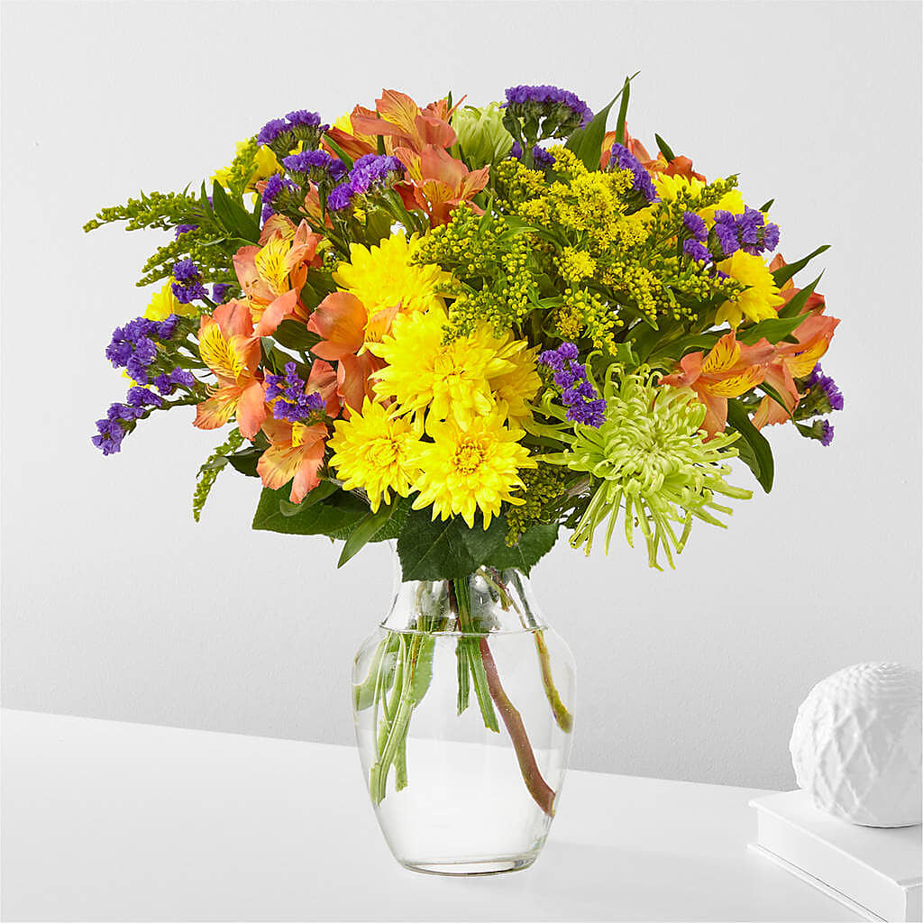 Marmalade Skies Bouquet – MC INERNEY'S FLOWER SHOP & GREENHOUSE, Middletown CT