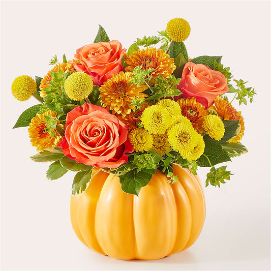 Gourdgeous Pumpkin – MC INERNEY'S FLOWER SHOP & GREENHOUSE, Middletown CT