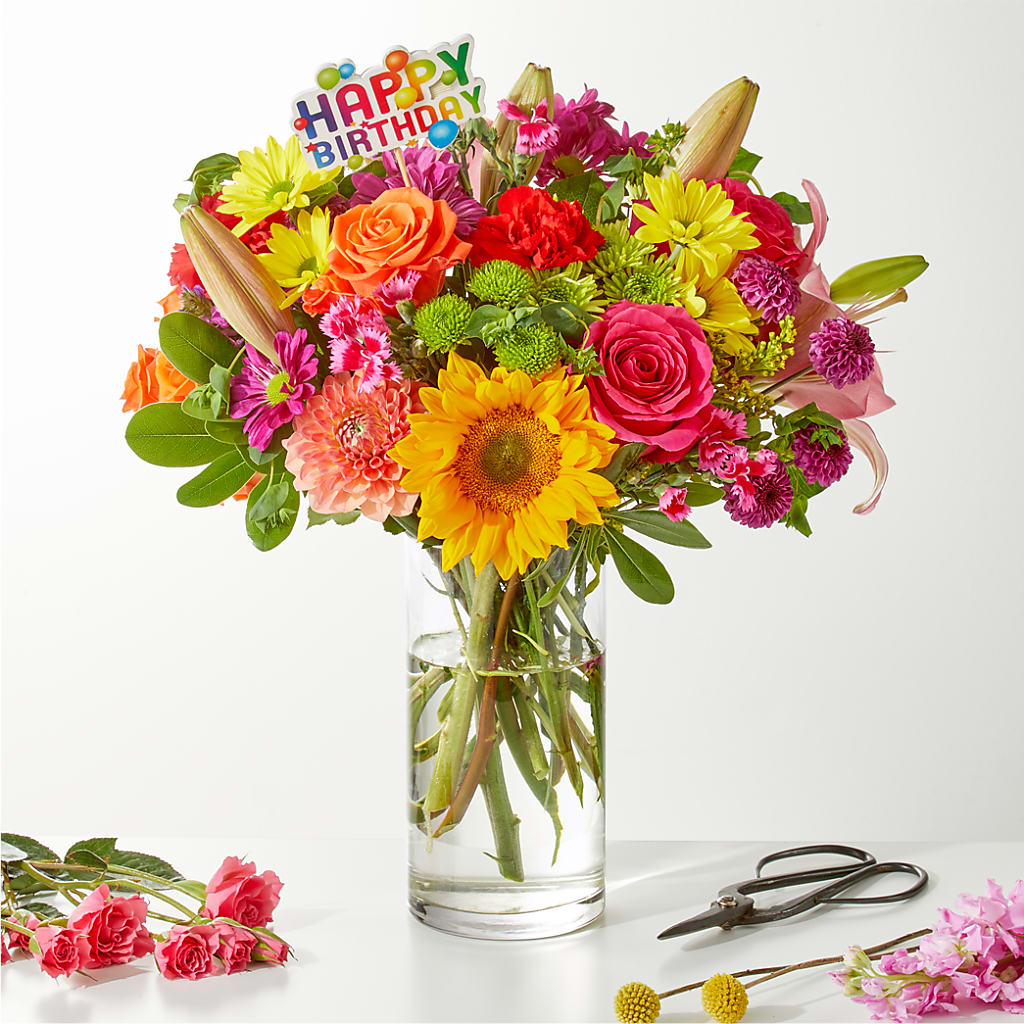 Cue the Confetti - A Florist Original – MC INERNEY'S FLOWER SHOP & GREENHOUSE, Middletown CT