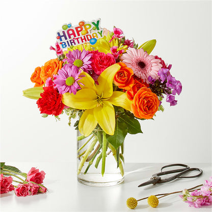 Cue the Confetti - A Florist Original – MC INERNEY'S FLOWER SHOP & GREENHOUSE, Middletown CT