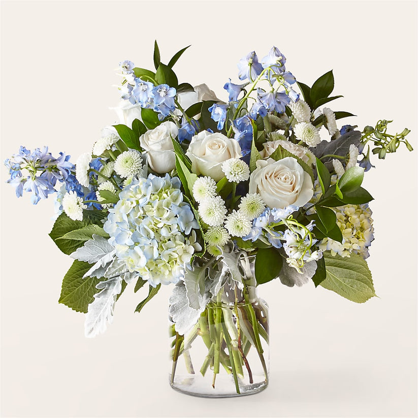 Clear Skies Bouquet–McInerneysFlowerShop&Greenhouse