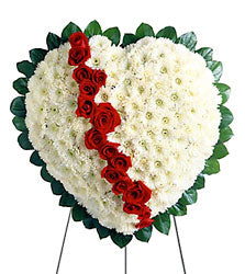 FTD BROKEN HEART – MC INERNEY'S FLOWER SHOP & GREENHOUSE, Middletown CT