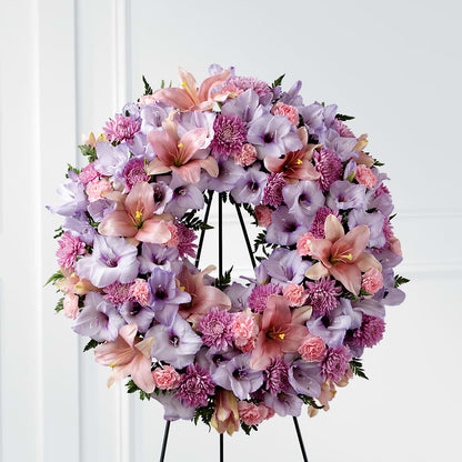Beloved Friend Wreath – MC INERNEY'S FLOWER SHOP & GREENHOUSE, Middletown CT