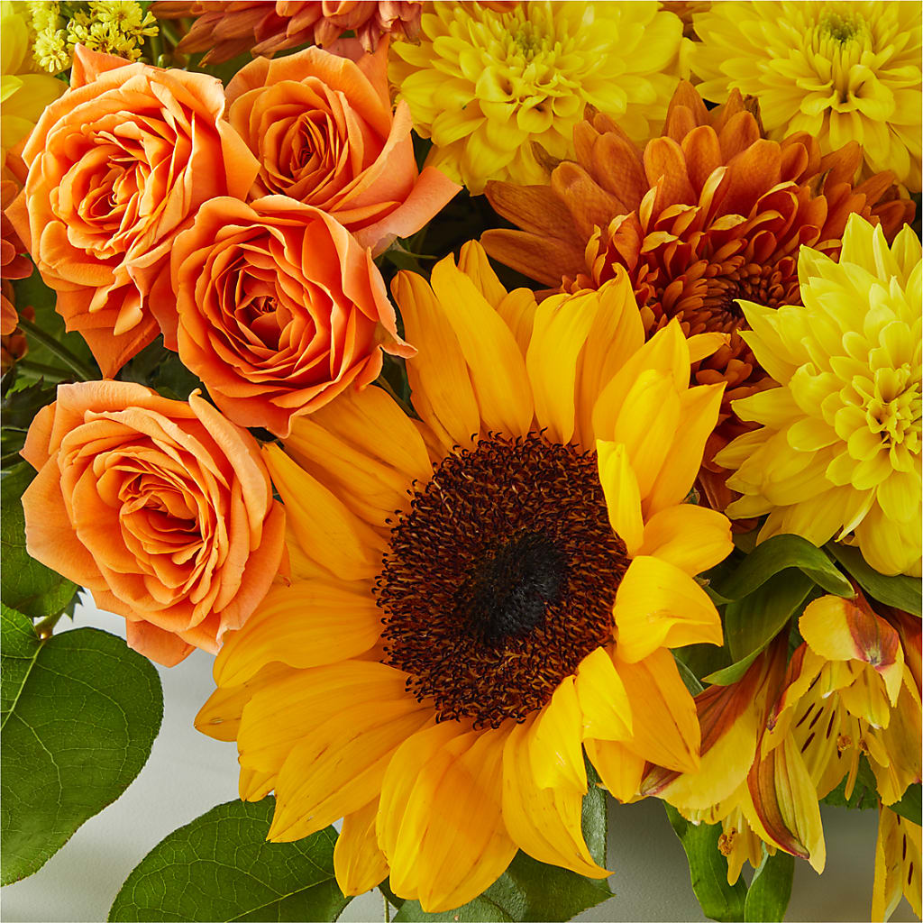 Autumn Harmony Centerpiece – MC INERNEY'S FLOWER SHOP & GREENHOUSE, Middletown CT
