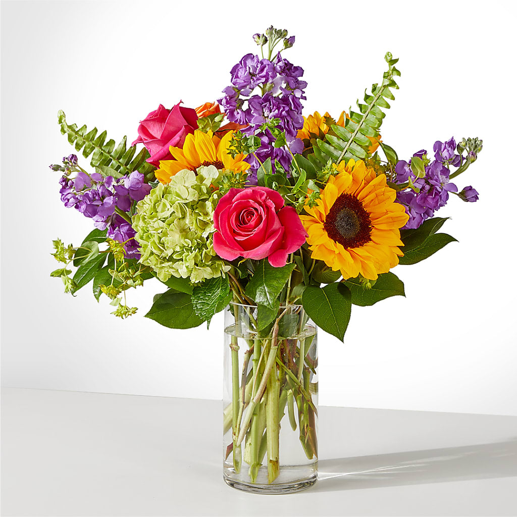 Vibrant Greetings Bouquet – MC INERNEY'S FLOWER SHOP & GREENHOUSE, Middletown CT
