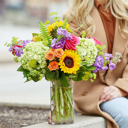Vibrant Greetings Bouquet – MC INERNEY'S FLOWER SHOP & GREENHOUSE, Middletown CT